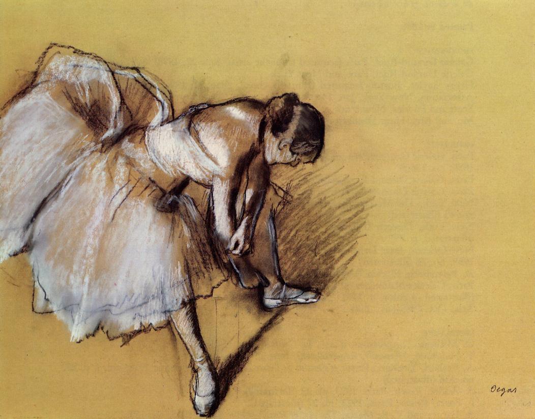 Dancer Adjusting Her Sandel 1890